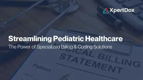 Illustration of pediatric billing and coding